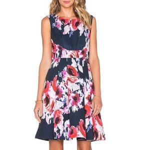 Kate Spade Hazy Floral Bow Back Dress NEW